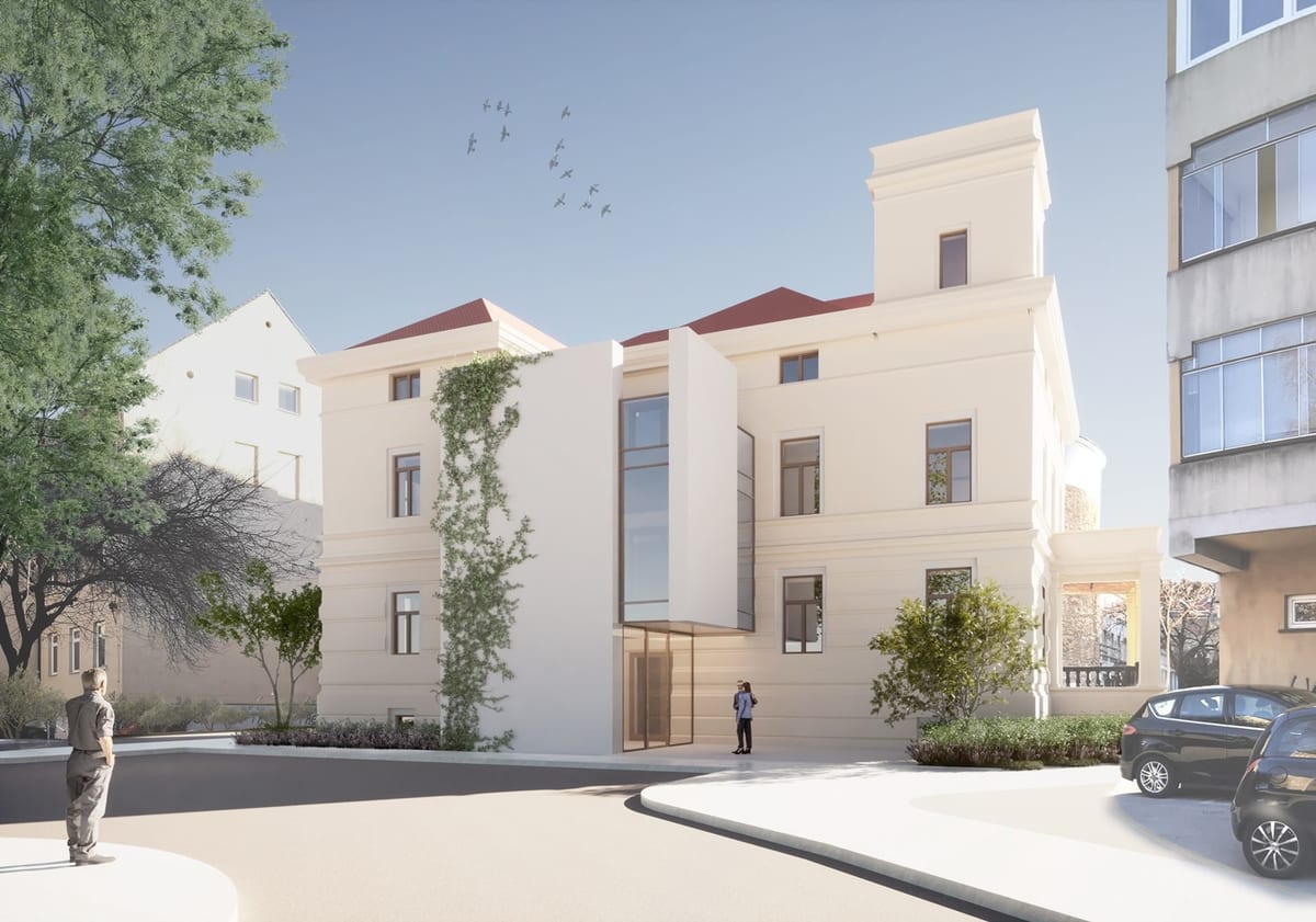 Vila Vodnikova – vizualizacija prenove